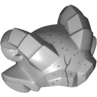 Lego hlava Gargoyla, světle modro šedá (6117946)